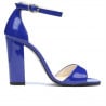Damensandalen 1259 Lack Blau