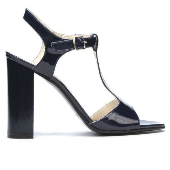 Damensandalen 1258 Lack Indigo Damensandalen 1258 Lack Indigo
