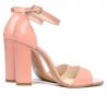Damen Sandalen 1259 Lack rosa
