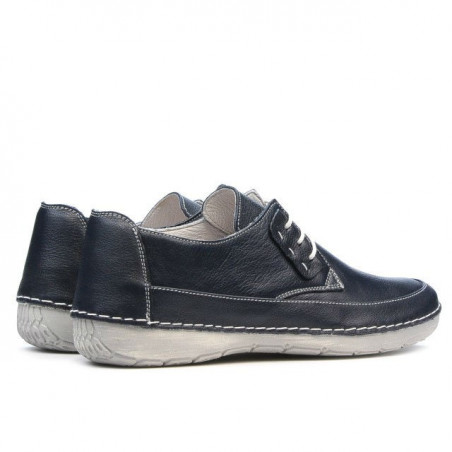 Damen-Mokassins 672s Indigo