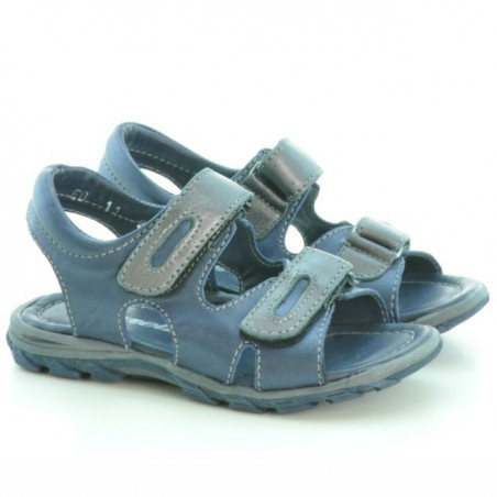 Kleinkind Sandalen 11c indigo+grau