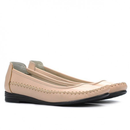 Damen Ballerinas 190 beige nude