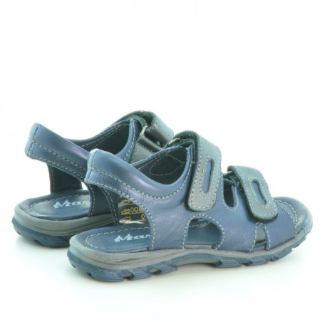 Kleinkind Sandalen 11c indigo+grau