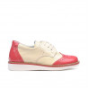 Kleinkinderschuhe 60c Lack Rosa+Beige