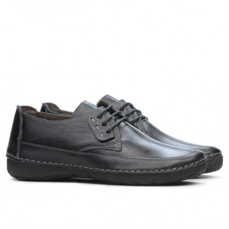 Damen Mokassins 672s Schwarz