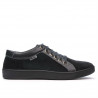 Herren Freizeitschuhe/Sportschuhe 841 schwarz kombiniert