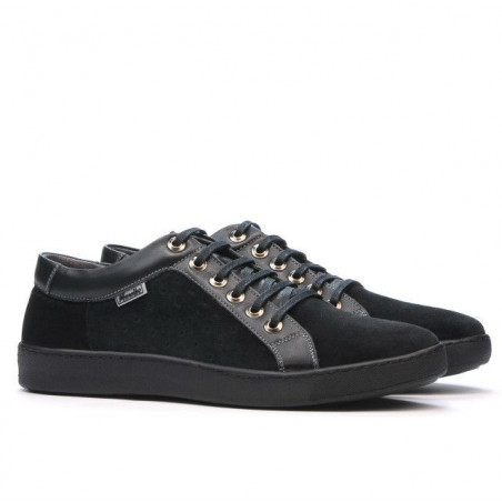 Herren Freizeitschuhe/Sportschuhe 841 schwarz kombiniert
