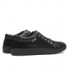Herren Freizeitschuhe/Sportschuhe 841 schwarz kombiniert
