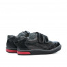 Kleinkinderschuhe 16-1c schwarz+grau
