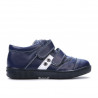 Kinderschuhe 134-1 indigo+weiß