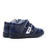 Kinderschuhe 134-1 indigo+weiß