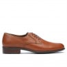 Elegante Herrenschuhe 837 cognacbraun