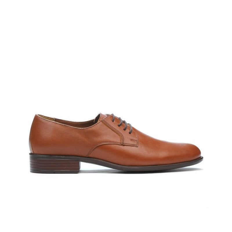 Elegante Herrenschuhe 837 cognacbraun