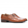 Elegante Herrenschuhe 837 cognacbraun
