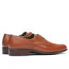 Elegante Herrenschuhe 837 cognacbraun