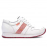 Damen-Sportschuhe 679 weiß+rot