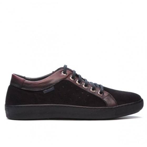 Herrenschuhe casual/sport 841 bordeaux kombiniert Herrenschuhe casual/sport 841 bordeaux kombiniert