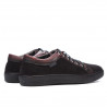 Herrenschuhe casual/sport 841 bordeaux kombiniert