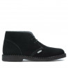 Damenstiefel 7100-1 Schwarz Velours