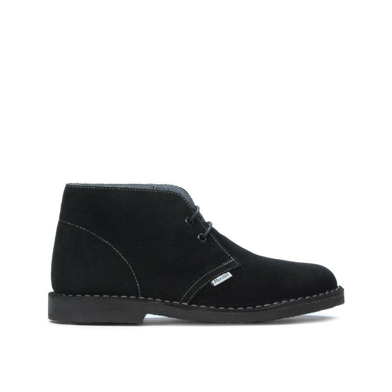 Damenstiefel 7100-1 Schwarz Velours