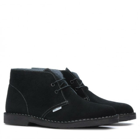 Damenstiefel 7100-1 Schwarz Velours