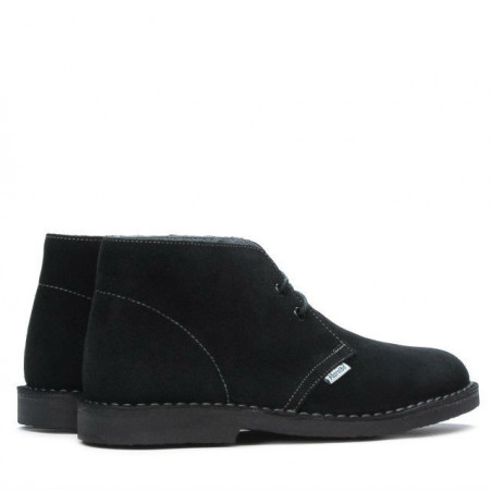 Damenstiefel 7100-1 Schwarz Velours
