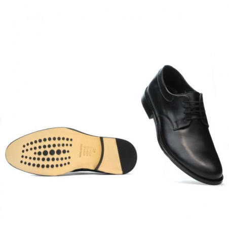Elegante Herrenschuhe 839 schwarz