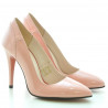 Damen elegante Schuhe 1230 Lack Rosa