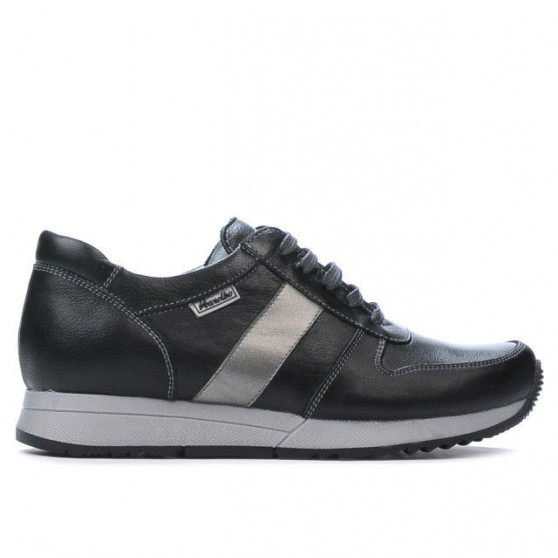 Damen-Sportschuhe 679 schwarz+silber Damen-Sportschuhe 679 schwarz+silber