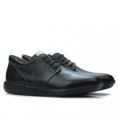 Herrenschuhe casual 842 schwarz