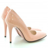 Damen elegante Schuhe 1230 Lack Rosa