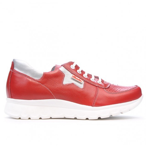 Damen Sportschuhe 680 rot kombiniert Damen Sportschuhe 680 rot kombiniert