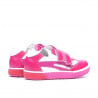 Kleinkinderschuhe 16-1c rosa+weiß