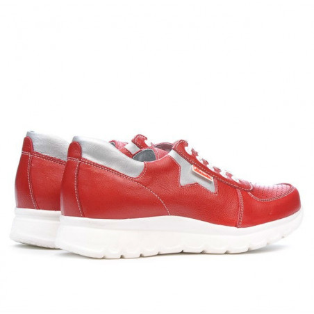 Damen Sportschuhe 680 rot kombiniert