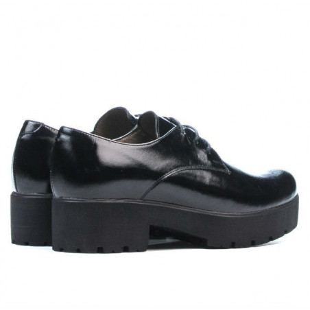 Damen-Casual-Schuhe 660 Lack Schwarz01