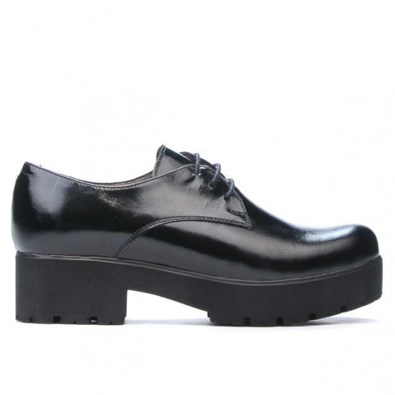 Damen-Casual-Schuhe 660 Lack Schwarz01 Damen-Casual-Schuhe 660 Lack Schwarz01