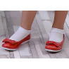 Kinderschuhe 141 roter Lack