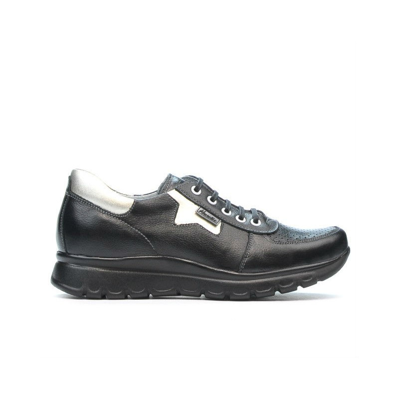 Damen-Sportschuhe 680 schwarz kombiniert