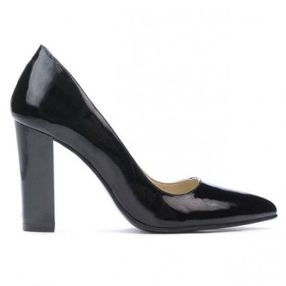 Elegante Damenschuhe 1261 Lack Schwarz Elegante Damenschuhe 1261 Lack Schwarz