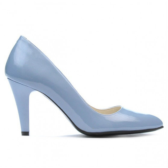 Elegante Damenschuhe 1234 Lack Blau Elegante Damenschuhe 1234 Lack Blau