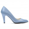 Elegante Damenschuhe 1234 Lack Blau