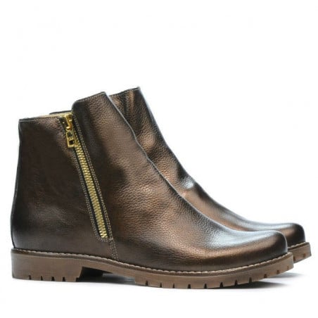 Damenstiefel 3304 kupferfarben