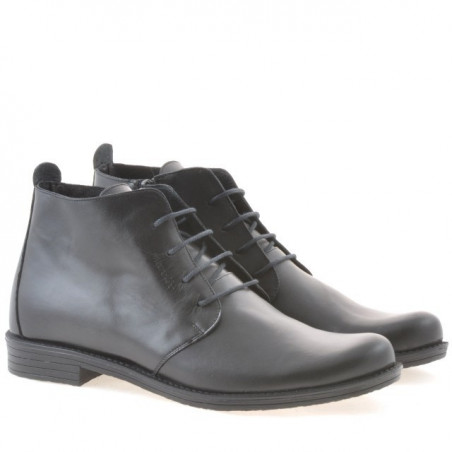 Herrenschuhe (große Größen) 412m schwarz