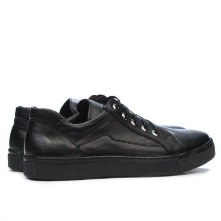 Herrensportschuhe 830-1 schwarz