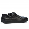 Herrensportschuhe 830-1 schwarz