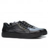 Herrensportschuhe 830-1 schwarz