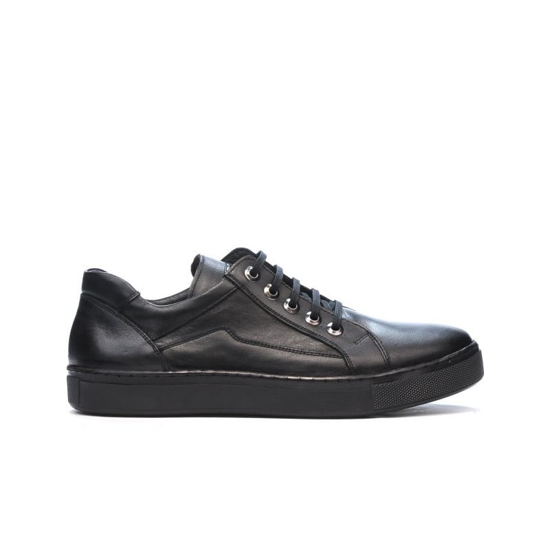 Herrensportschuhe 830-1 schwarz