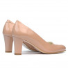 Elegante Damenschuhe 1209 Lack Nude