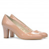 Elegante Damenschuhe 1209 Lack Nude