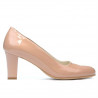 Elegante Damenschuhe 1209 Lack Nude